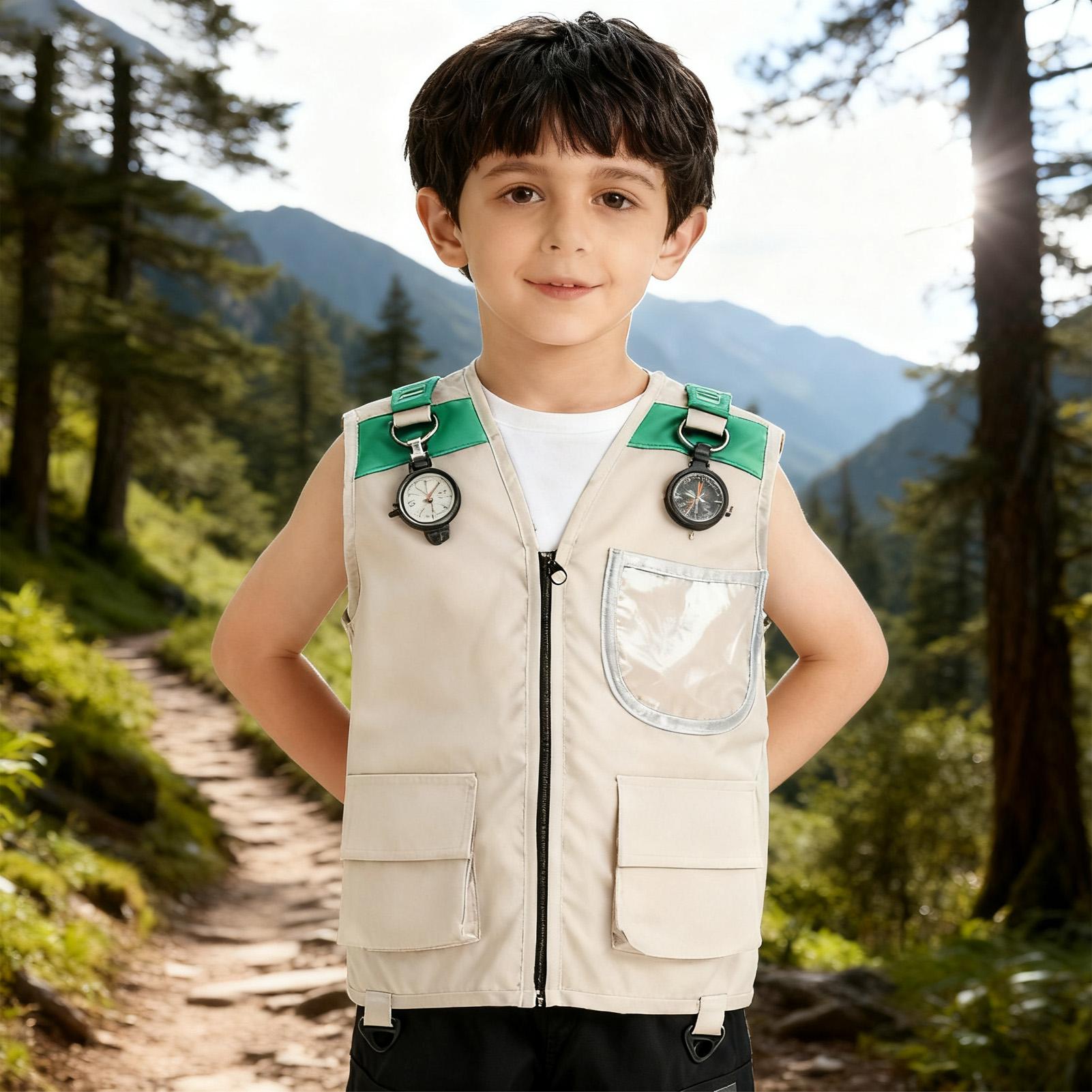 キッズエクスプローラーベストコスチューム サファリカーゴベス - Outdoor Adventure Boys のレビューと価格