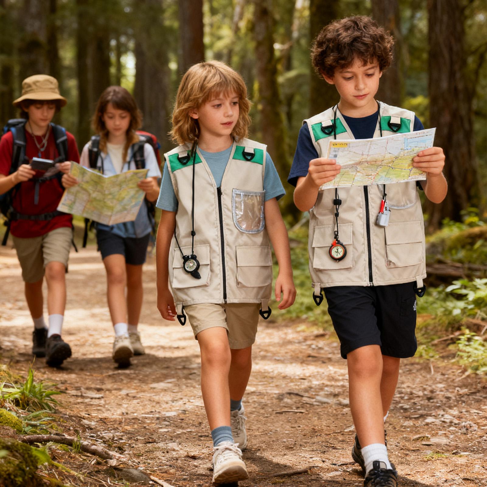 キッズエクスプローラーベストコスチューム サファリカーゴベス - Outdoor Adventure Boys のレビューと価格