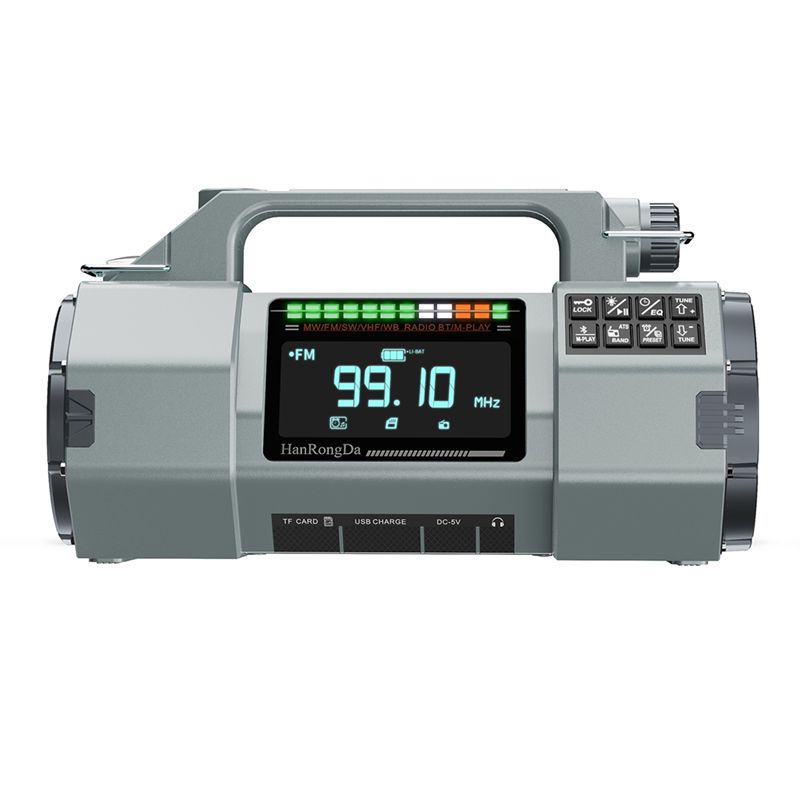 ハンロンダ新型HRD-908マルチバンドソーラー＆手回し式緊 - Emergency Radio Solar のレビューと価格