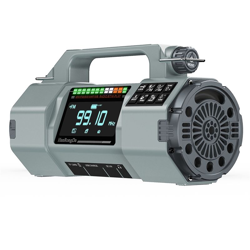 ハンロンダ新型HRD-908マルチバンドソーラー＆手回し式緊 - Emergency Radio Solar のレビューと価格