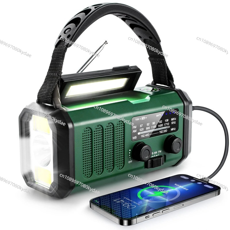 10000/20000mAhバッテリー搭載、手回し式緊急用気 - Emergency Radio Solar のレビューと価格