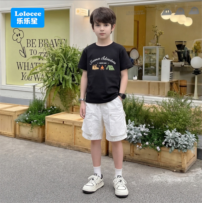 高品質ソフトコットンサマーアドベンチャー Tシャツ 男の子用 - Outdoor Adventure Boys のレビューと価格