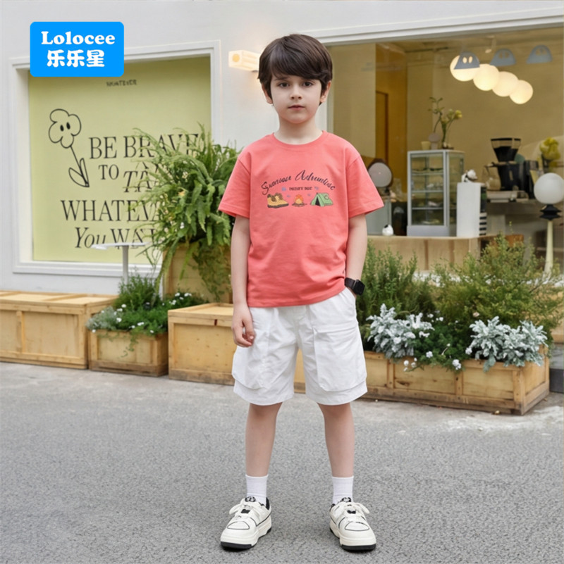 高品質ソフトコットンサマーアドベンチャー Tシャツ 男の子用 - Outdoor Adventure Boys のレビューと価格