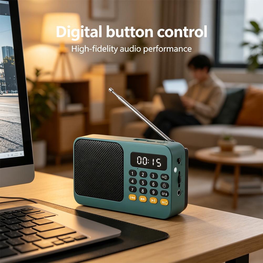 多機能ポータブルFMチューナー高齢者向けラジオBluetoo - Emergency Radio Solar のレビューと価格